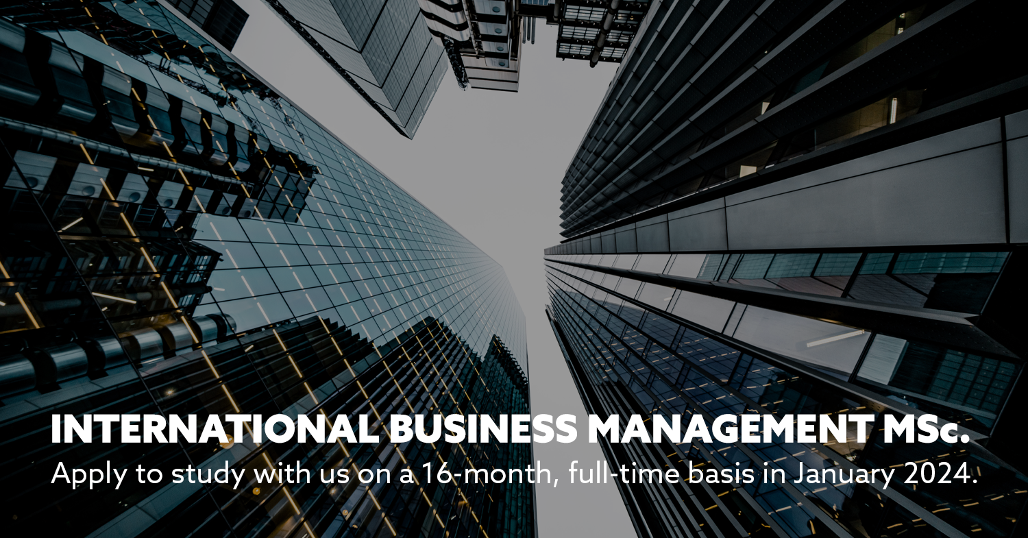 International Business Management MSc | Northumbria University