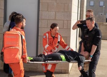 Students Join Emergency Services In Simulated Terrorism Training Incident   Terrorist Training Nav 